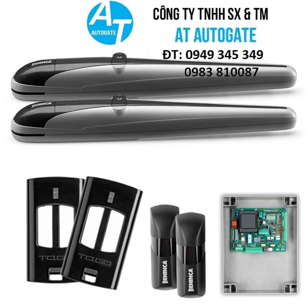 Motor cửa cổng tay đòn beninca bob24v